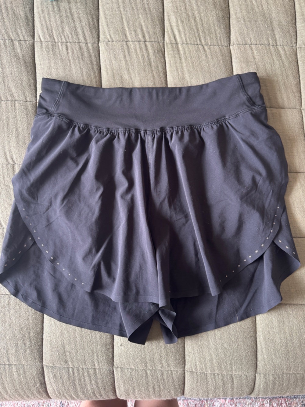 Lululemon Fast and Free Reflective High-Rise Classic-Fit Short 3” sz 4